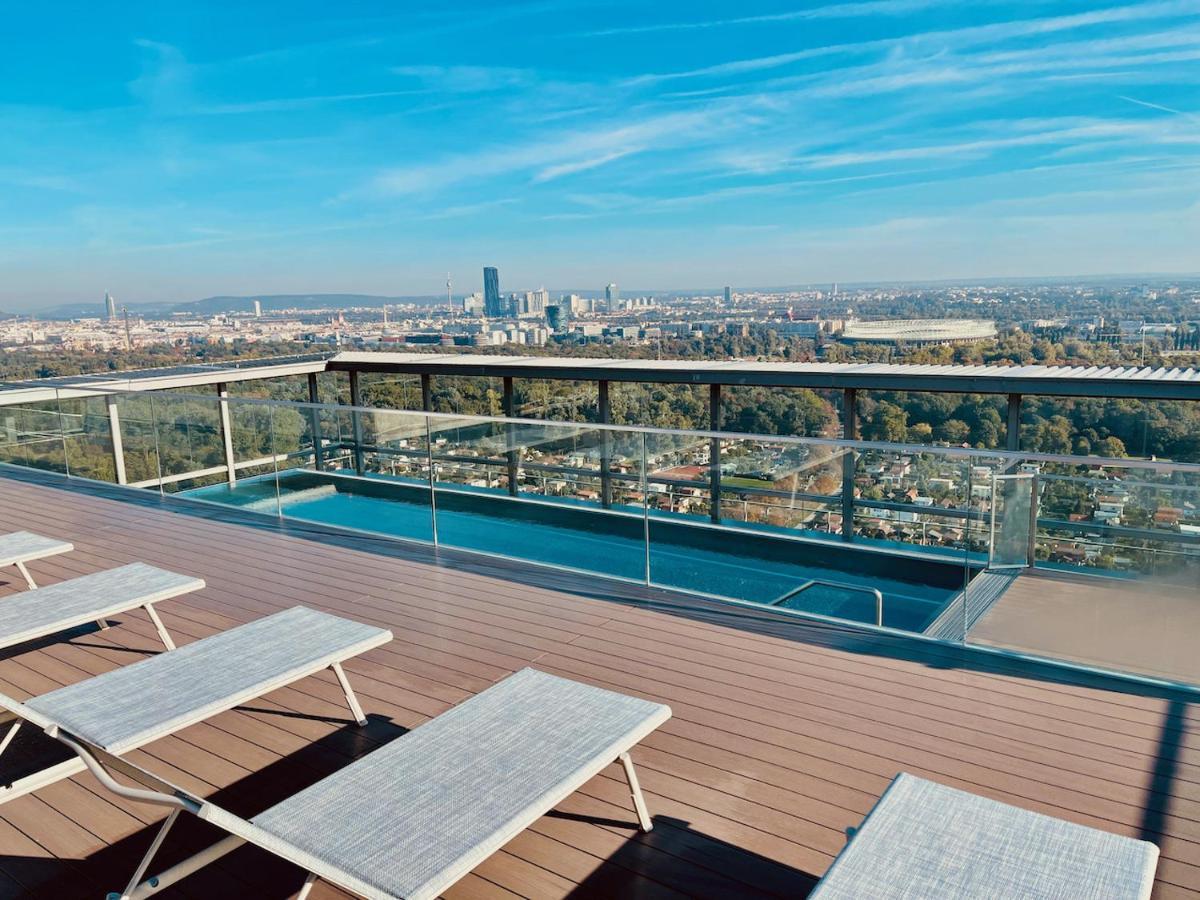 Triiiple Level 20 - Sonnenwohnen Apartment Mit Parkplatz Und Fantastischem Ausblick Vienna Luaran gambar