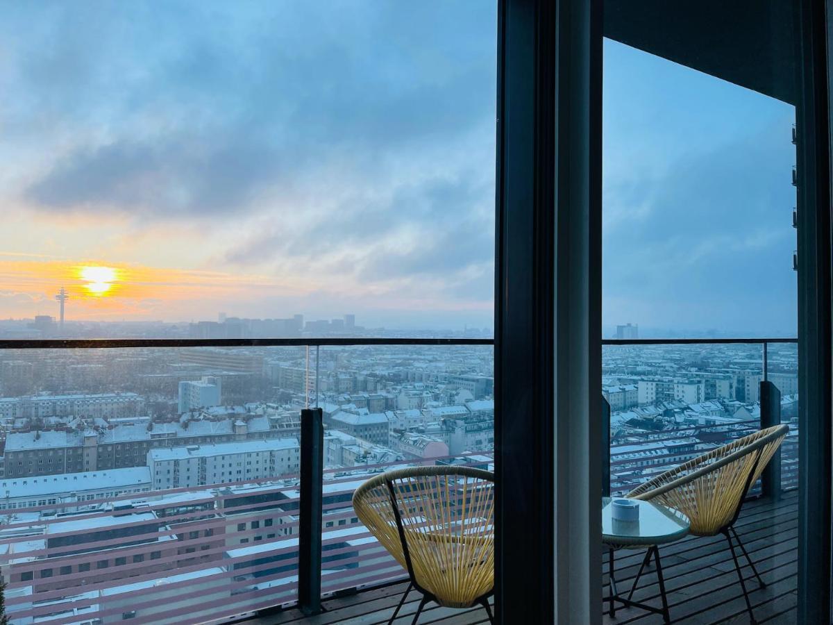 Triiiple Level 20 - Sonnenwohnen Apartment Mit Parkplatz Und Fantastischem Ausblick Vienna Luaran gambar